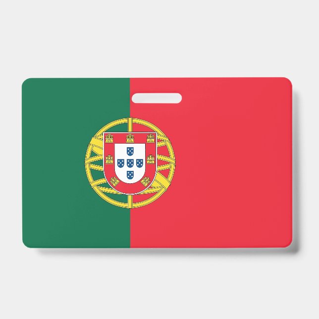 Crachá com a bandeira de Portugal (Frente)