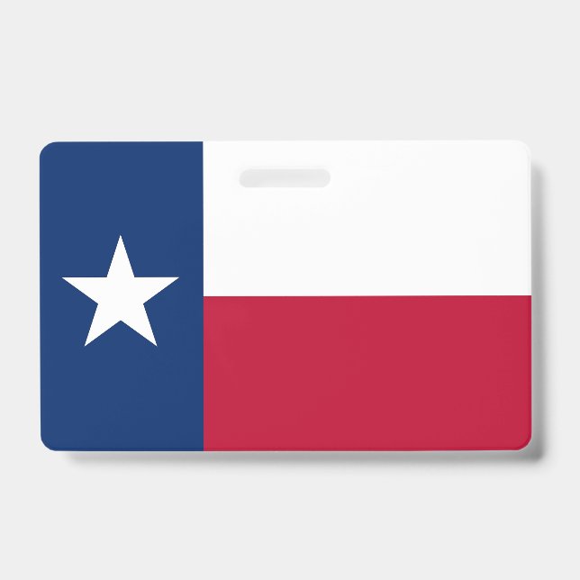 Crachá com a bandeira do Texas, EUA (Frente)