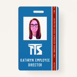 Crachá Construção de alto risco profissional