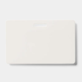 Crachá Cor Sólida Snowbound