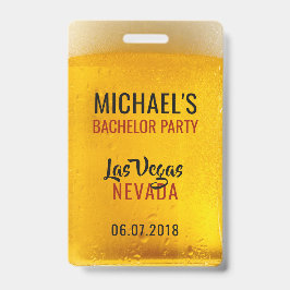 Crachá Crachás de CERVEJA com texto e foto personalizados