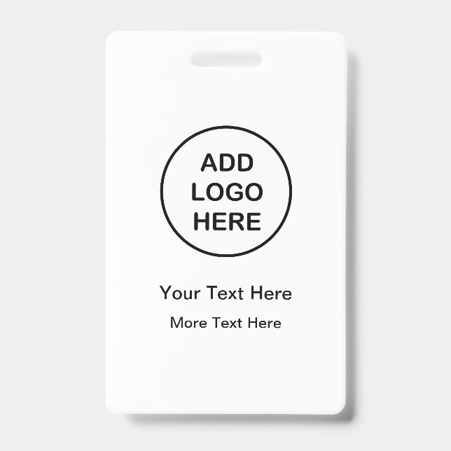 Crachá Crachás de ID de nome de trabalho de equipe de orç (Frente)