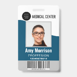 Crachá CRACHÁS de identificação com pátios para empregado