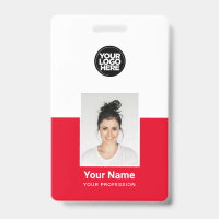 Crachás de Segurança Personalizados com Foto da Em