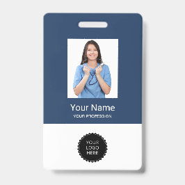 Crachá Crachás do Escritório de Logotipo Personalizado de