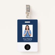 Crachás do Escritório de Logotipo Personalizado de