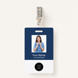 Crachá Crachás do Escritório de Logotipo Personalizado de