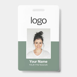 Crachá Crachás Personalizados com Foto do Funcionário