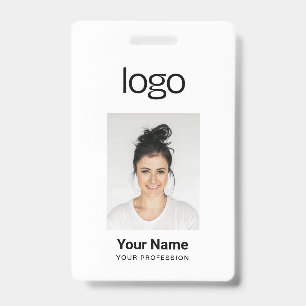 Crachá Crachás Personalizados de Foto do Funcionário