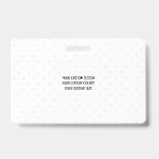 Crachá Crie o Seu Personalizado