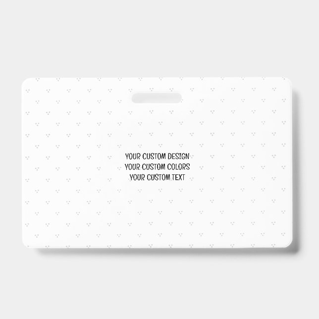 Crachá Crie o Seu Personalizado (Frente)