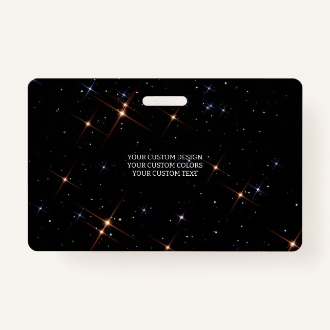 Crachá Crie seu personalizado personalizado (Frente)