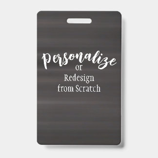 Crachá Crie seu próprio design personalizado