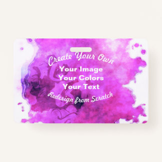 Crachá Crie seu próprio design personalizado