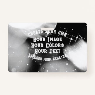 Crachá Crie seu próprio personalizado