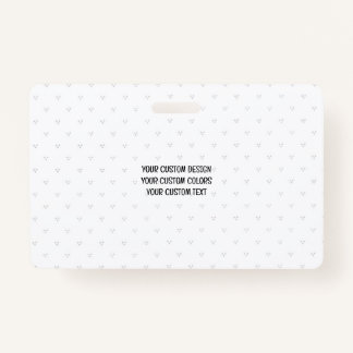 Crachá Crie seu próprio personalizado