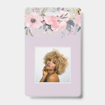 Crie Sua Própria Papelaria Floral Rosa Feminina e 