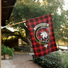 Crachá Cunningham Tartan Flag Clan