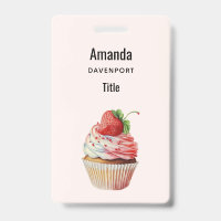 Cupcake Doce Morango Sobremesa