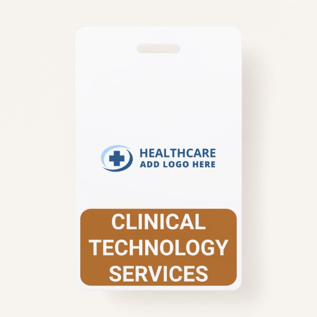 Crachá Custom CTS Clinical Technology Services Companion (Frente)