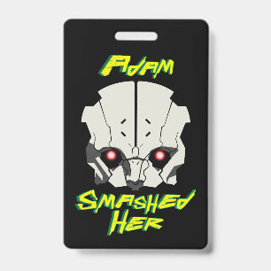 Crachá cyberpunk anime adgerunners adam smasher esmagou h