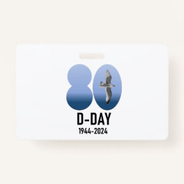 Crachá D-Day 80 - 1944-2024