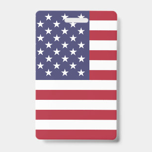 Crachá da Bandeira dos EUA Estados Unidos da Améri