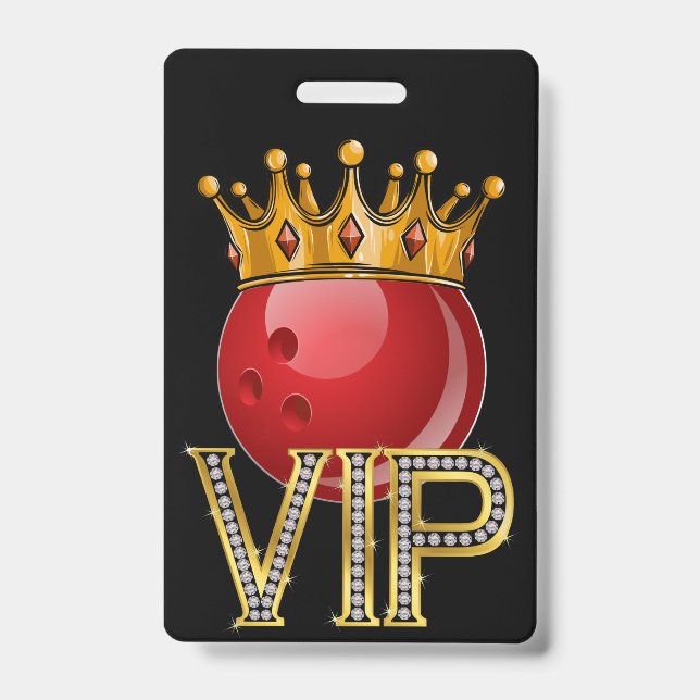 Crachá da BOLICHE VIP (Frente)
