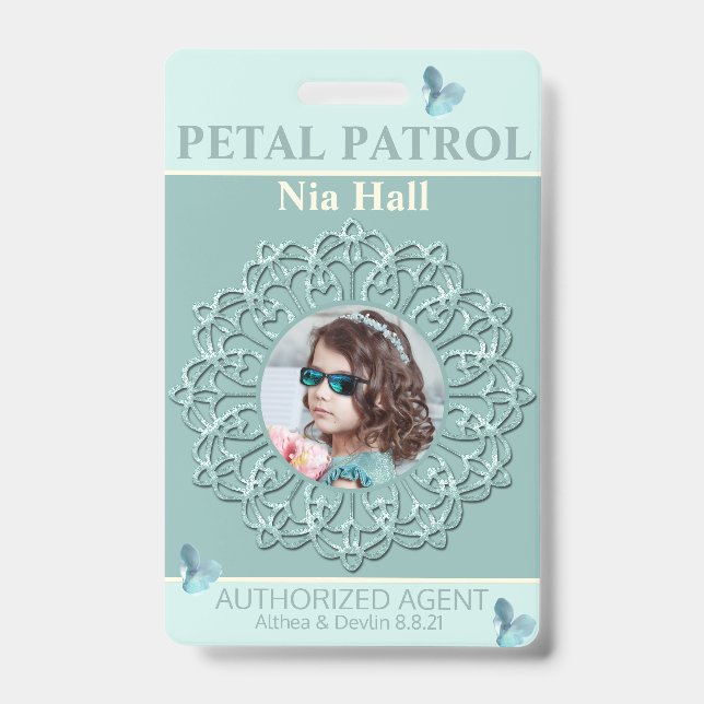 Crachá da Flor da Patrulha Petal (Frente)