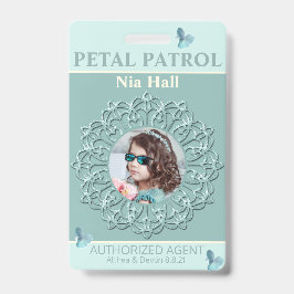 Crachá da Flor da Patrulha Petal