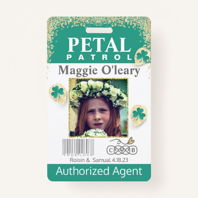 crachá da Patrulha Petal (Frente)
