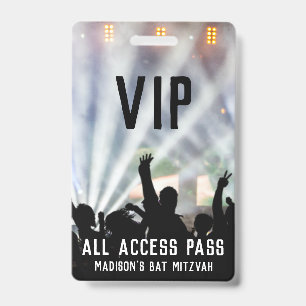 Crachá de acesso universal personalizado   Bat Mit