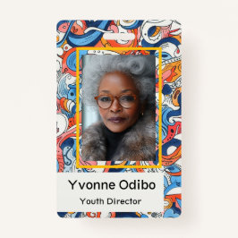 Crachá de atividade/Funcionarios de campo