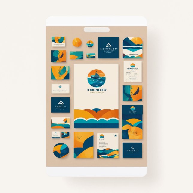 Crachá De Boas-Vindas Para Festa de aniversário (Frente)