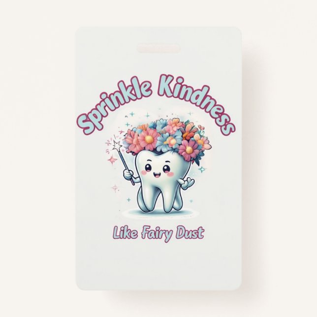 Crachá de bondade de poeira fada - dispositivo Ins (Frente)