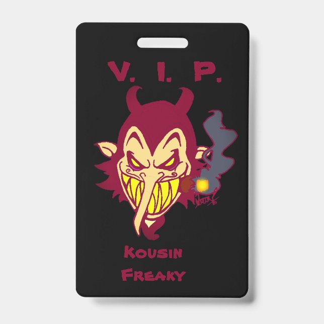 Crachá de Charuto (Frente)