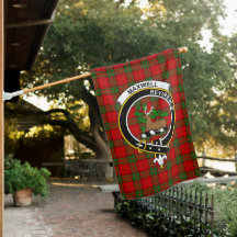Crachá de Clã Bandeira de Maxwell Tartan