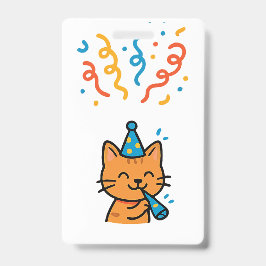 Crachá de Convite de Ano Novo