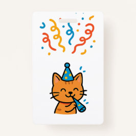 Crachá de Convite de Ano Novo