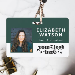Crachá de Cordão Personalizado com Nome e ID do Ev