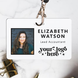 Crachá de Cordão Personalizado com Nome e ID do Ev