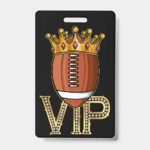Crachá de Cordão VIP de Futebol
