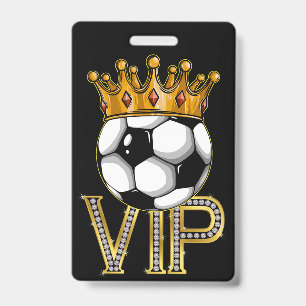 Crachá de Cordão VIP de Futebol