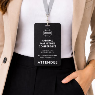 Crachá de Evento 4x6   Cartão de Acesso ao Cronogr