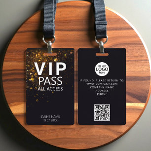 Crachá de Falha de Acesso Total VIP Personalizado 
