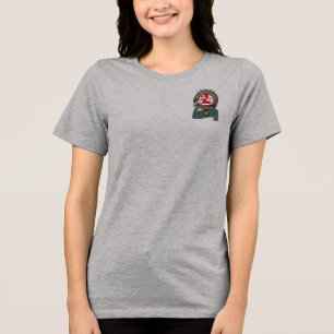 Crachá de Farquharson Clan Camisa-T feminina