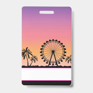 Crachá de Festa de Festival de Música