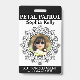 Crachá de Flor da Patrulha Petal