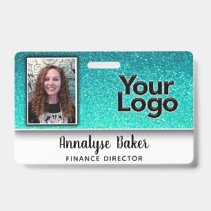 Crachá de Foto Profissional de Enfermeira CNA Bril