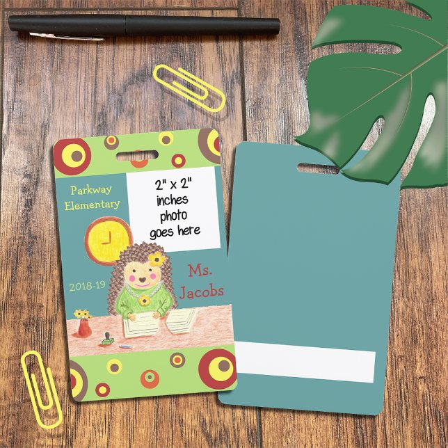 Crachá de Fotografia do Gerente de Escola Elementa (Criador carregado)